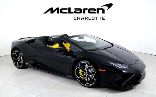 Nero Noctis 2022 Lamborghini Huracan EVO Spyder RWD