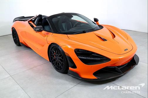 Orange 2020 McLaren 720S Performance