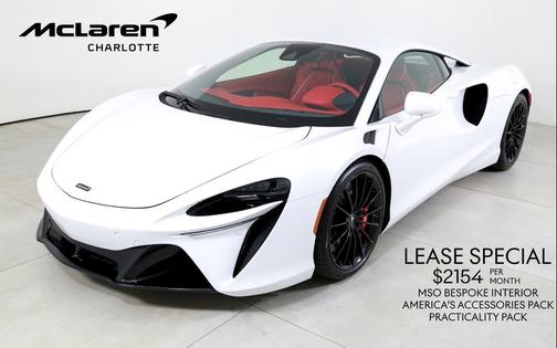 Silica White 2025 McLaren Artura TechLux