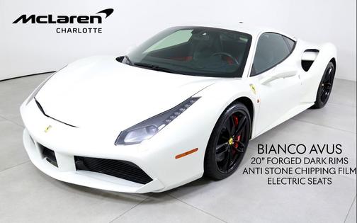 Bianco Avus 2019 Ferrari 488 GTB Coupe