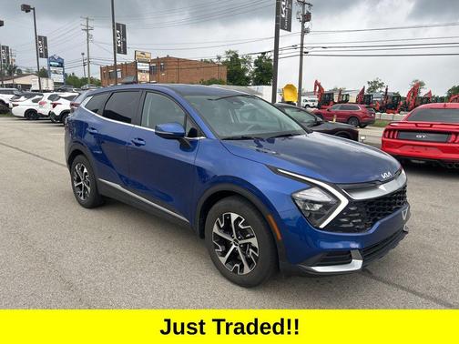 Sapphire Blue 2023 Kia Sportage EX