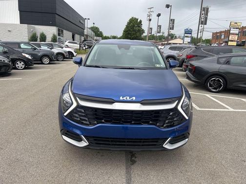 Sapphire Blue 2023 Kia Sportage EX
