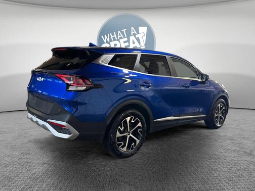 Sapphire Blue 2023 Kia Sportage EX