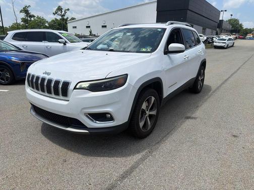 Bright White Clearcoat 2019 Jeep Cherokee Limited