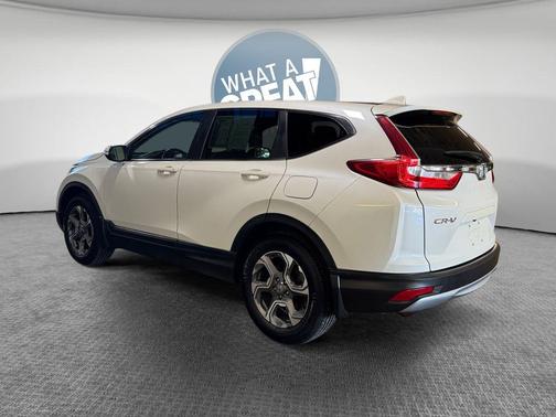 White Diamond Pearl 2018 Honda CR-V EX-L