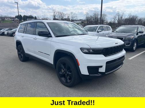 Bright White Clearcoat 2025 Jeep Grand Cherokee L Altitude