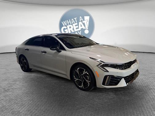 Wolf Gray 2025 Kia K5 GT-Line