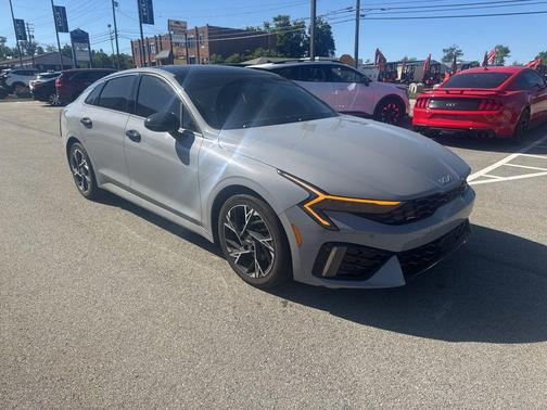 Wolf Gray 2025 Kia K5 GT-Line