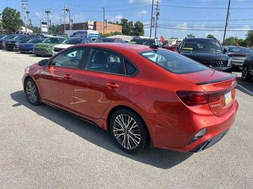 Fire Orange 2023 Kia Forte GT-Line