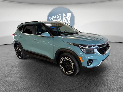 Pluton Blue 2025 Kia Seltos SX Turbo