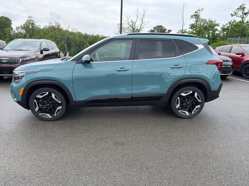 Pluton Blue 2025 Kia Seltos SX Turbo
