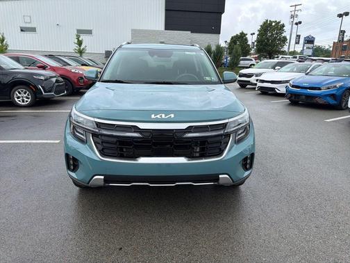 Pluton Blue 2025 Kia Seltos SX Turbo