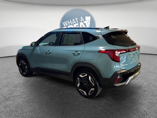 Pluton Blue 2025 Kia Seltos SX Turbo
