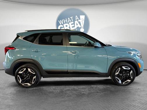 Pluton Blue 2025 Kia Seltos SX Turbo