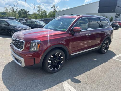 Dawning Red 2023 Kia Telluride SX Prestige