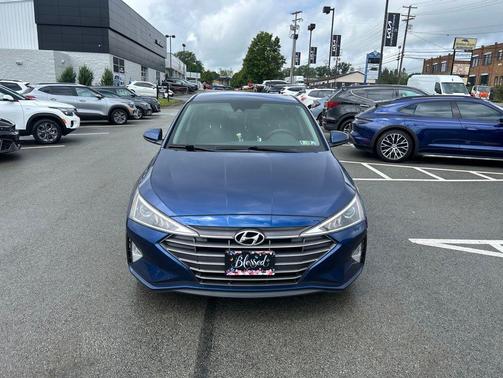 Lakeside Blue 2019 Hyundai ELANTRA SEL