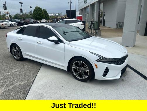 Glacial White Pearl 2023 Kia K5 EX