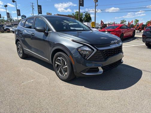Gravity Gray 2023 Kia Sportage Hybrid LX