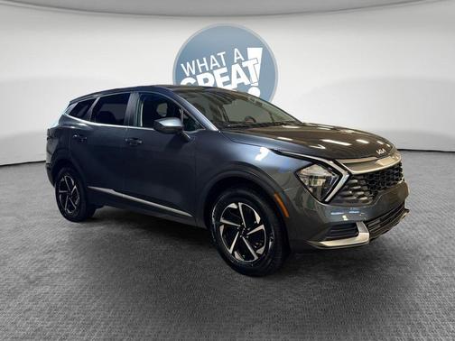 Gravity Gray 2023 Kia Sportage Hybrid LX