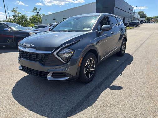 Gravity Gray 2023 Kia Sportage Hybrid LX