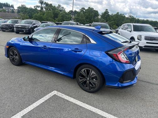 Aegean Blue Metallic 2017 Honda Civic EX