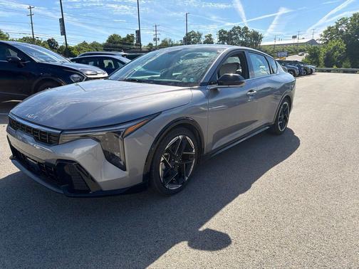 Steel Gray 2025 Kia K4 GT-Line