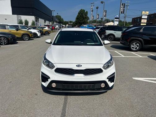 Clear White 2019 Kia Forte LXS