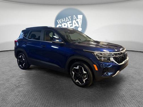 Dark Ocean Blue 2024 Kia Seltos EX