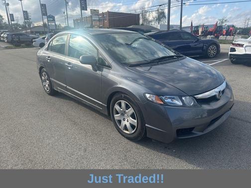 Urban Titanium Metallic 2011 Honda Civic LX