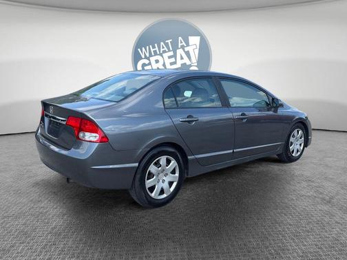 Urban Titanium Metallic 2011 Honda Civic LX