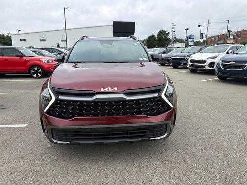 Dawning Red 2024 Kia Sportage X-Line