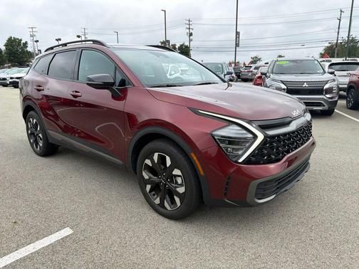 Dawning Red 2024 Kia Sportage X-Line