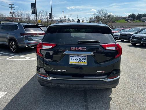 Ebony Twilight Metallic 2023 GMC Terrain AWD AT4