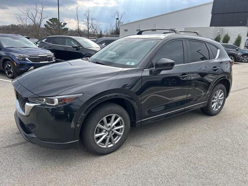 Jet Black Mica 2024 Mazda CX-5 2.5 S Preferred Package