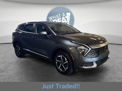 Gravity Gray 2023 Kia Sportage Hybrid LX