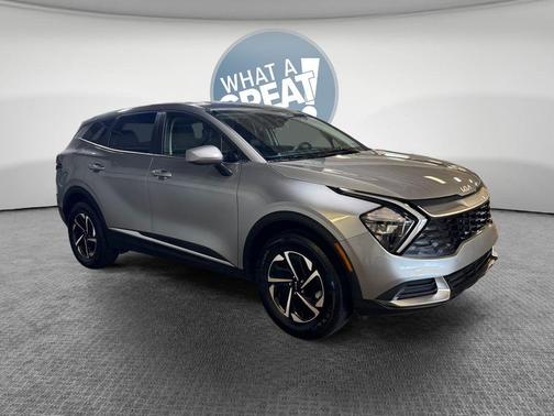 Steel Gray 2023 Kia Sportage Hybrid LX