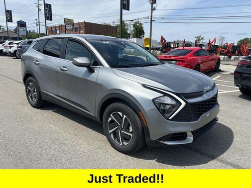 Steel Gray 2023 Kia Sportage Hybrid LX