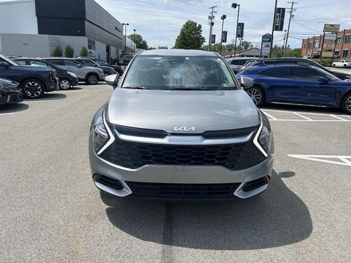 Steel Gray 2023 Kia Sportage Hybrid LX