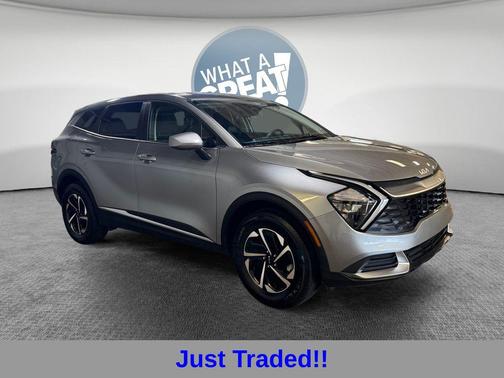 Steel Gray 2023 Kia Sportage Hybrid LX