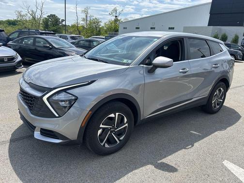 Steel Gray 2023 Kia Sportage Hybrid LX