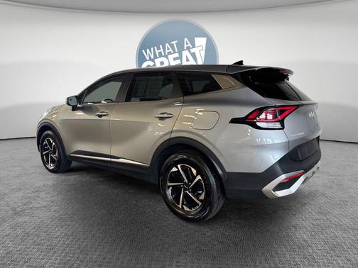Steel Gray 2023 Kia Sportage Hybrid LX