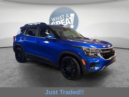 Neptune Blue 2024 Kia Seltos X-Line