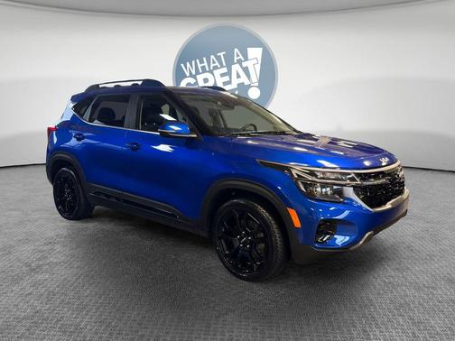 Neptune Blue 2024 Kia Seltos X-Line