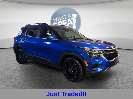 Neptune Blue 2024 Kia Seltos X-Line