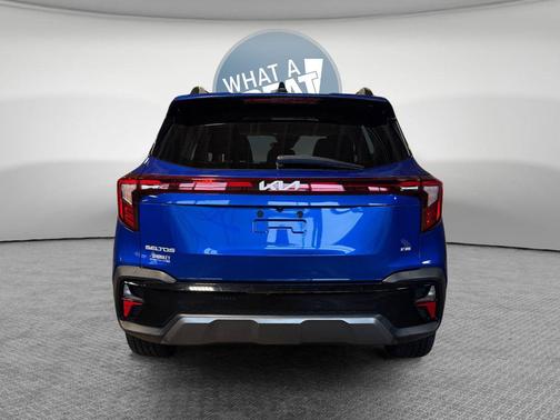 Neptune Blue 2024 Kia Seltos X-Line