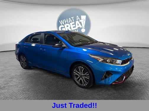 Sporty Blue 2022 Kia Forte GT-Line