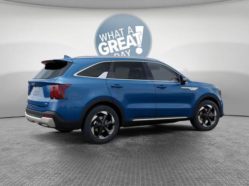 Mineral Blue 2026 Kia Sorento Hybrid EX