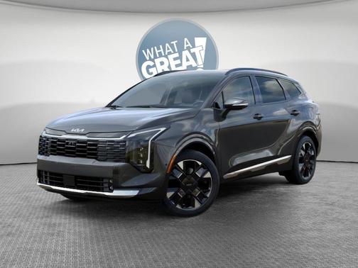 Gravity Gray 2026 Kia Sportage Hybrid SX-Prestige
