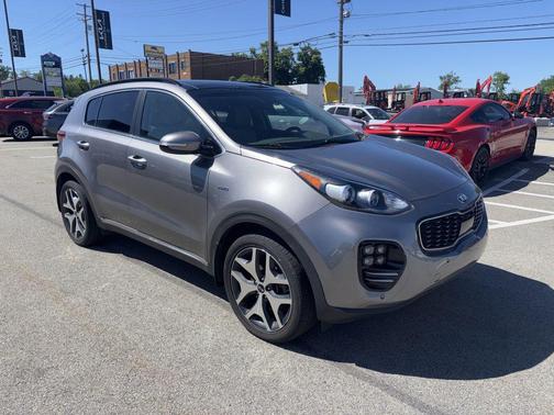 Mineral Silver 2018 Kia Sportage SX Turbo