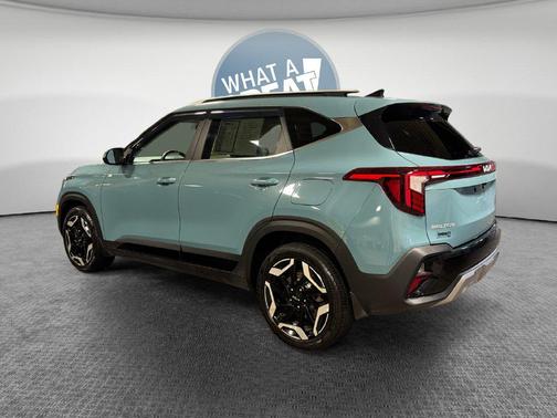 Pluton Blue 2024 Kia Seltos SX Turbo
